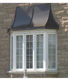 Bay window outdoor appearance