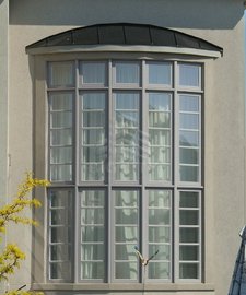 Bow windows view from outside