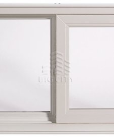 Single slider tilt window