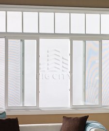 Single slider tilt window in a house