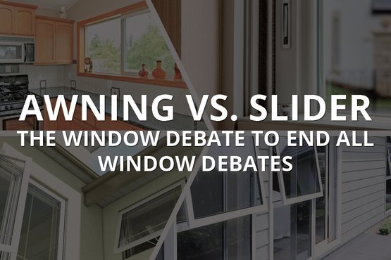 Awning vs slider window imagery